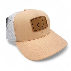 AVID‎ Fishing Layday Trucker Hat Snapback Mesh Back Fish Hook Patch NEW w/ Tag